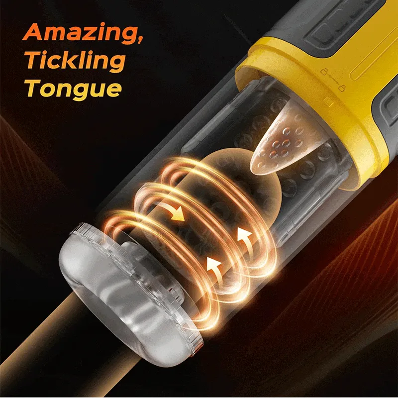 TREK|Thrusting and Rotating Vibrating Male Msturbation Cup