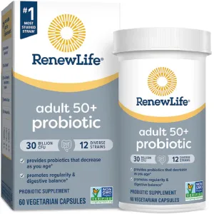Ultimate Flora 50  Probiotic 30 Billion, 60 Delayed Release Vegan Caps