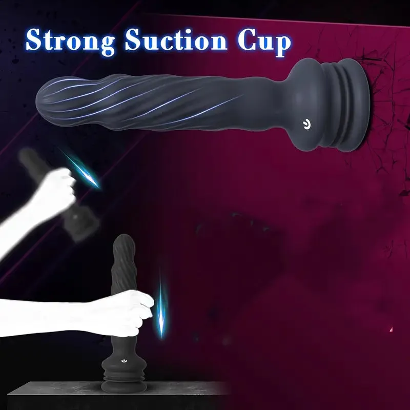 Ultimate Pleasure Anal Vibrator 7 Vibration Modes Rotating & Wriggling Beads