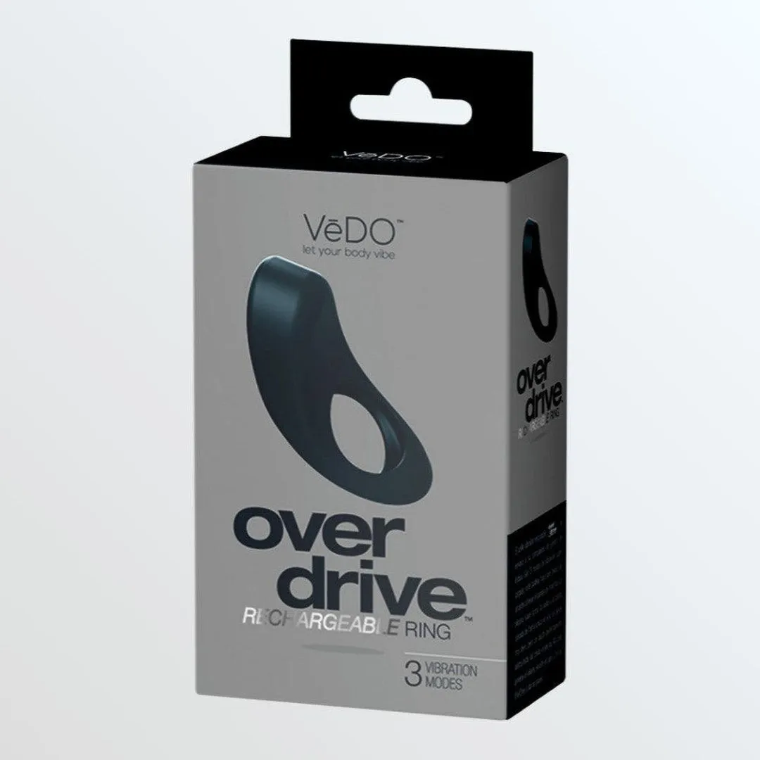 VeDO Overdrive Rechargeable Vibe Ring - Black