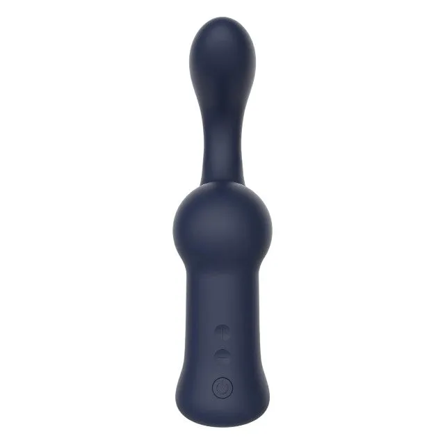 Vibrator anal DREAMTOYS Startroppers Shuttle. pentru stimularea punctului P. 10 funcții de vibrație. albastru