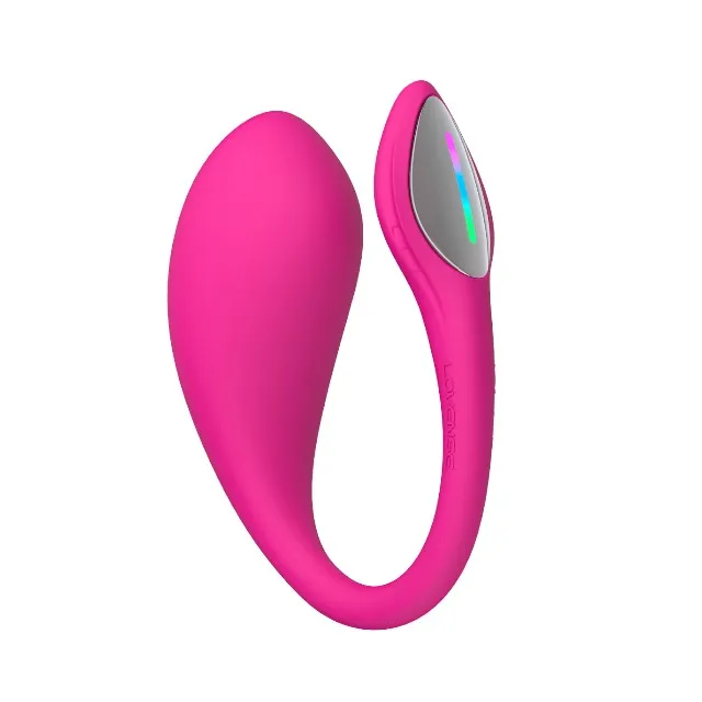 Vibrator LOVENSE Lush 4. pentru stimularea clitorisului și punctului G. control prin aplicație. până la 7000 vibrații pe minut. roz
