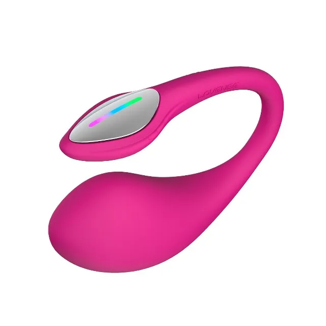 Vibrator LOVENSE Lush 4. pentru stimularea clitorisului și punctului G. control prin aplicație. până la 7000 vibrații pe minut. roz