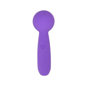Vibrator mini wand TABOOBOO Under the Sheets. 10 funcții de vibrație. rezistent la apă. lungime 11 cm. mov