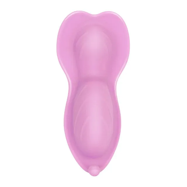 Vibrator pentru chilot CNT Clit Magic - Secret Tease. pentru stimularea clitorisului. 4 funcții de vibrație. culoare roz