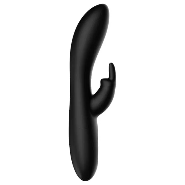 Vibrator rabbit IBIZA Rotating Rabbit Vibrator. pentru stimularea clitorisului și punctului G. 6 viteze. 12 funcții de vibrație. negru