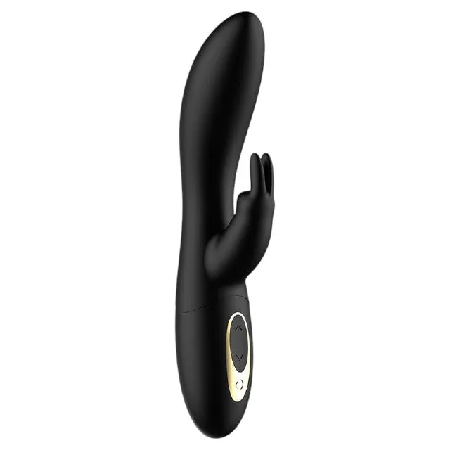 Vibrator rabbit IBIZA Rotating Rabbit Vibrator. pentru stimularea clitorisului și punctului G. 6 viteze. 12 funcții de vibrație. negru