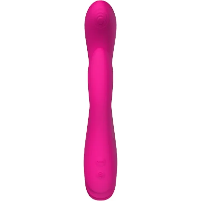 Vibrator rabbit LOVENSE Osci 3. cu stimulator dublu. control prin aplicație. funcție de încălzire. funcții de vibrație nelimitate. roz