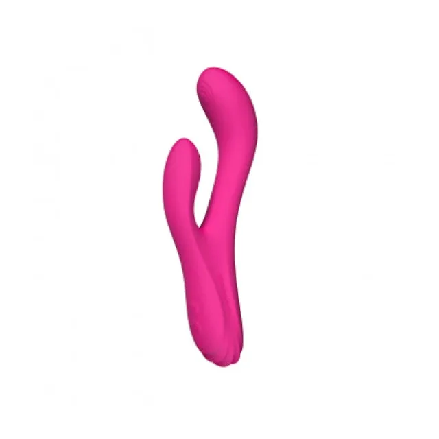 Vibrator rabbit LOVENSE Osci 3. cu stimulator dublu. control prin aplicație. funcție de încălzire. funcții de vibrație nelimitate. roz