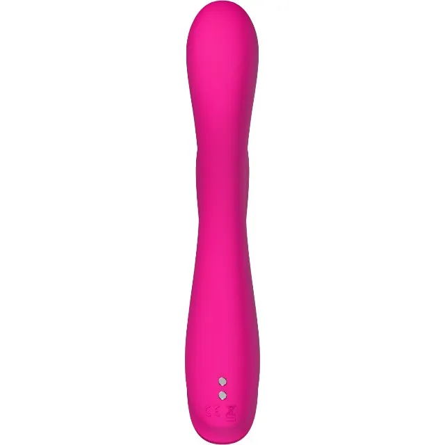 Vibrator rabbit LOVENSE Osci 3. cu stimulator dublu. control prin aplicație. funcție de încălzire. funcții de vibrație nelimitate. roz