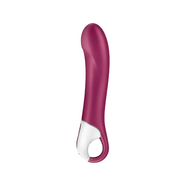 Vibrator SATISFYER Big Heat – Warming G-Spot Vibrator. funcție de încălzire. control prin aplicație. culoare zmeură