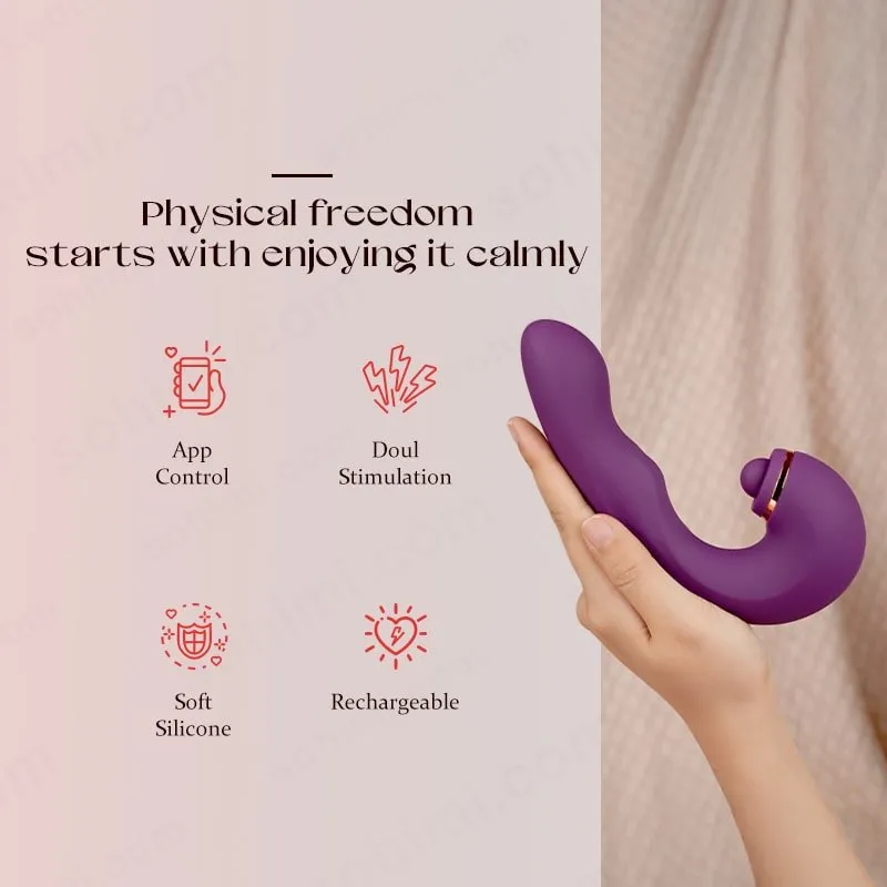 Vortex p |App Control Clitoral Tapping & Vibrating G-Spot Stimulator