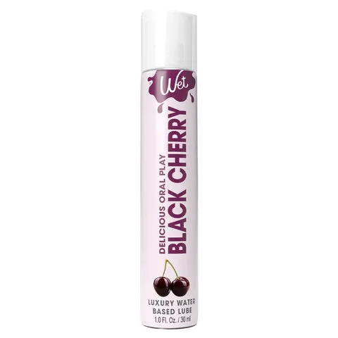 Wet Black Cherry Water Based Lubricant by Wet International