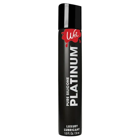 Wet Platinum Pure Silicone Lubricant by Wet International