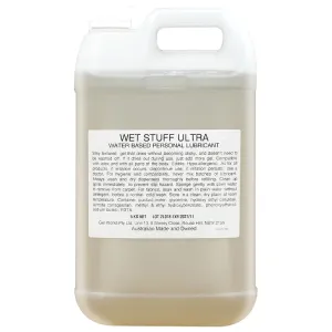 Wet Stuff Ultra 5kg Water Based Lubricant