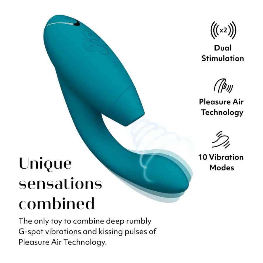 Womanizer Duo 2  Clit Sucking & G-Spot Vibrator