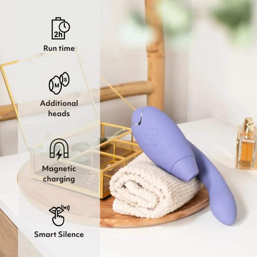 Womanizer Duo 2  Clit Sucking & G-Spot Vibrator