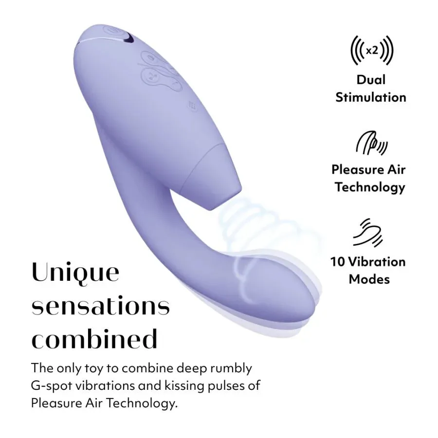 Womanizer Duo 2  Clit Sucking & G-Spot Vibrator