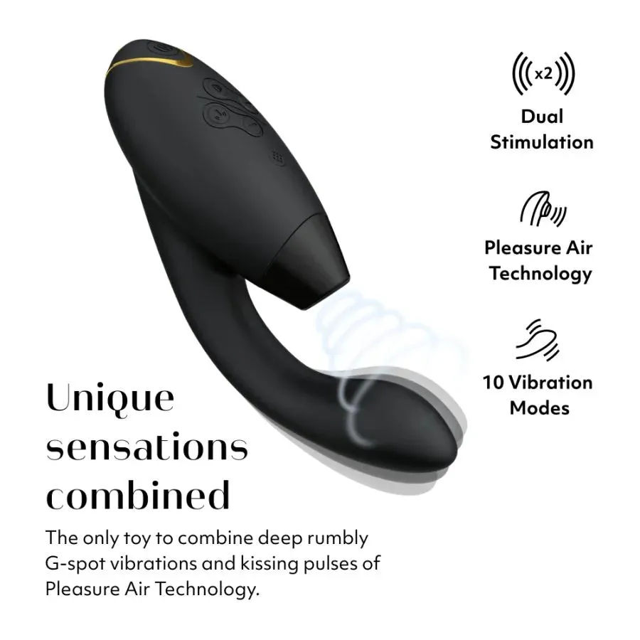 Womanizer Duo 2  Clit Sucking & G-Spot Vibrator