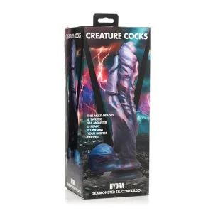 XR - Creature Cocks Hydra Sea Monster Silicone Dildo 10.5 (Purple)