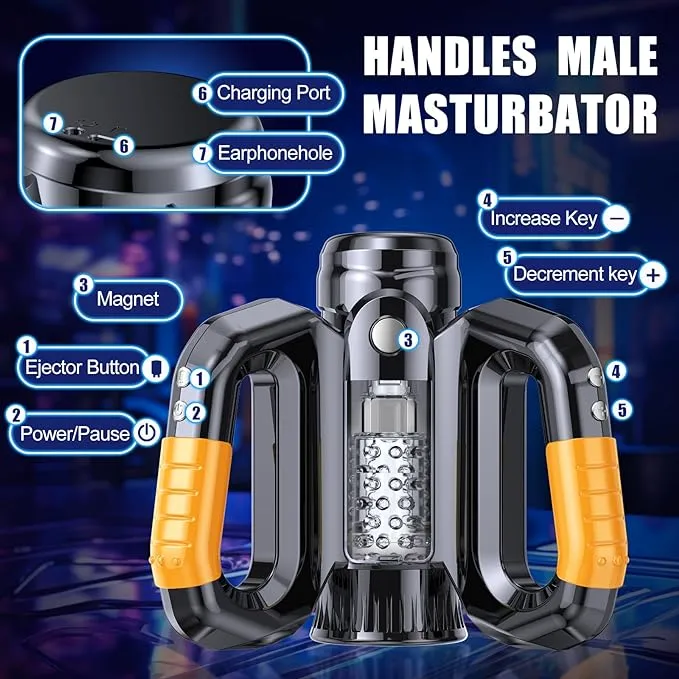 XSpace Double Sided Thruster | Power Masturbation Cup | USB