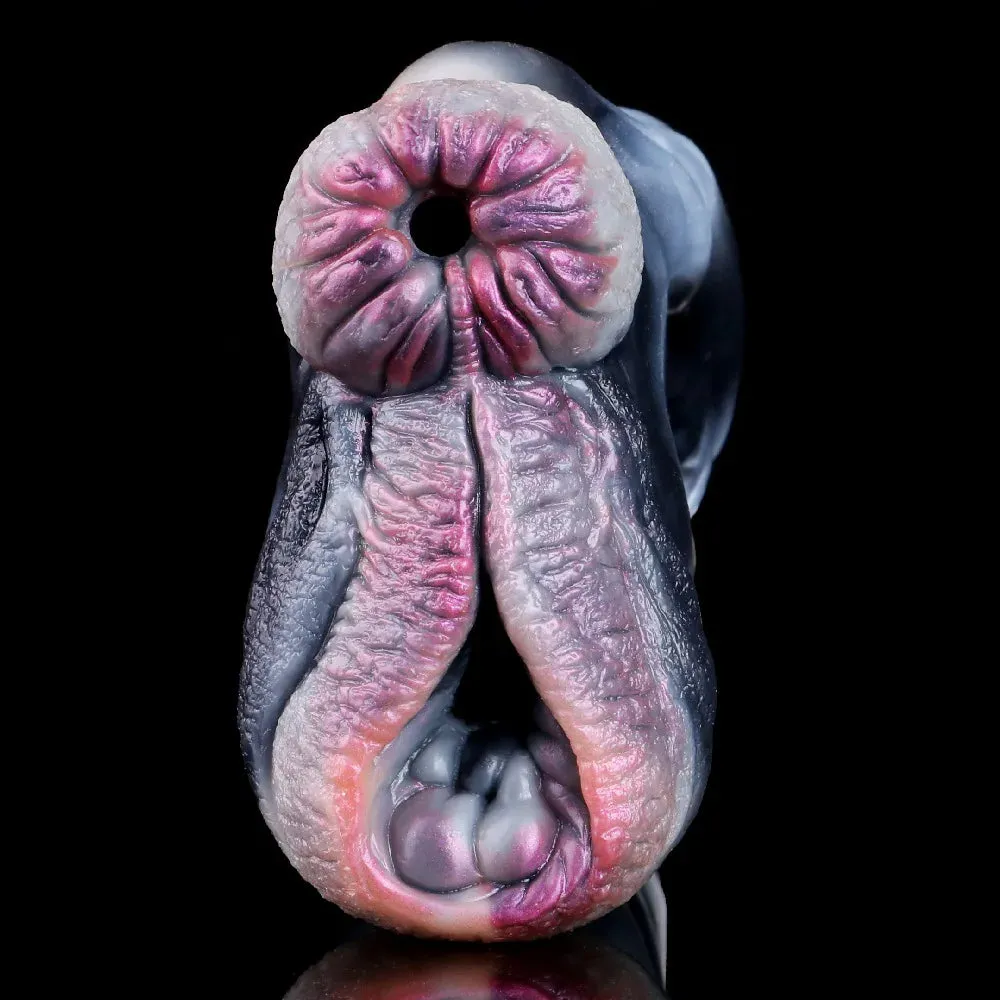 Zebra Animal Vagina Pussy Male Masturbation Cup - Pocket Realistic Silicone Penis Sex Toy