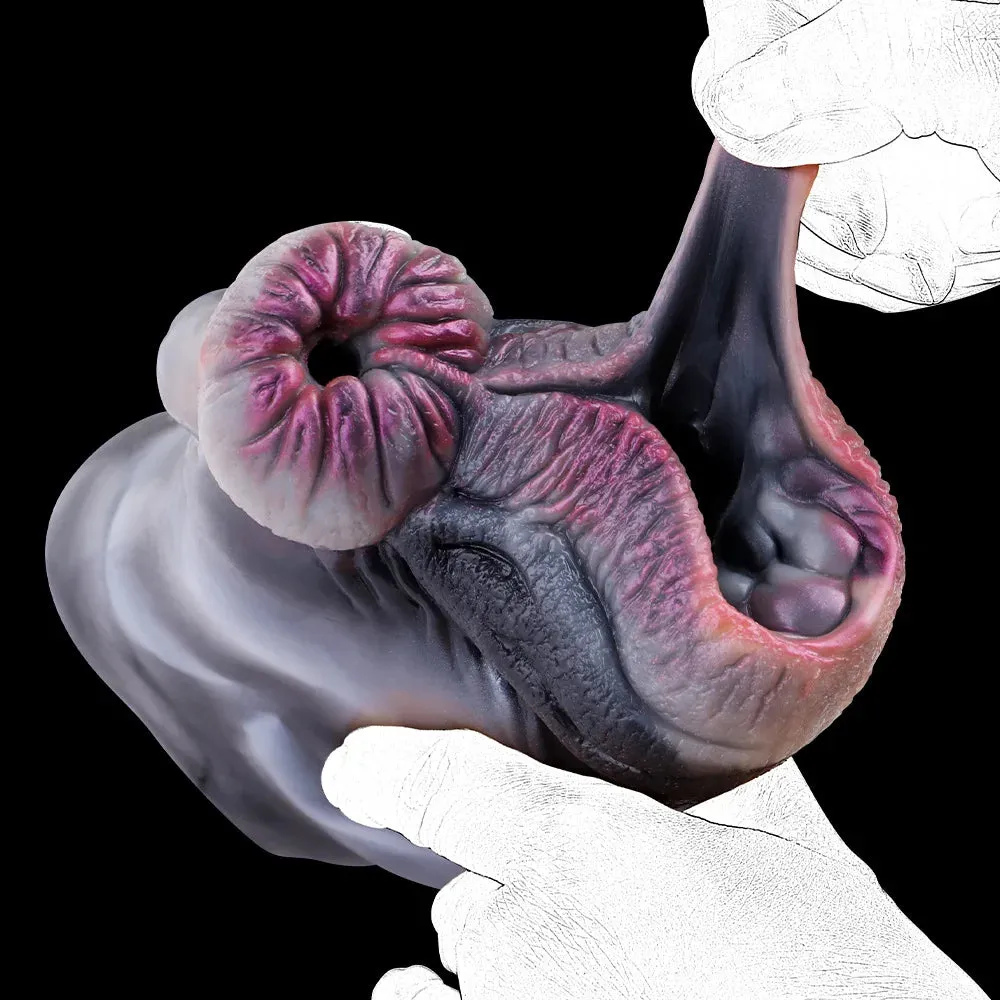 Zebra Animal Vagina Pussy Male Masturbation Cup - Pocket Realistic Silicone Penis Sex Toy