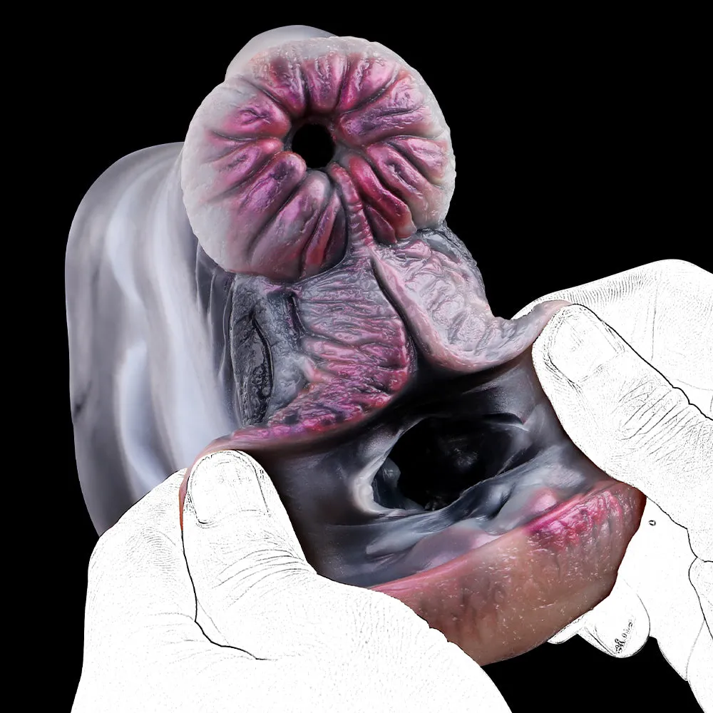 Zebra Animal Vagina Pussy Male Masturbation Cup - Pocket Realistic Silicone Penis Sex Toy