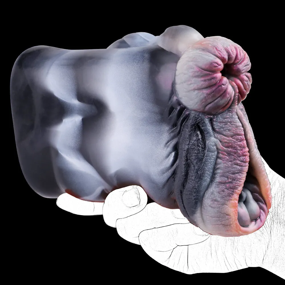 Zebra Animal Vagina Pussy Male Masturbation Cup - Pocket Realistic Silicone Penis Sex Toy