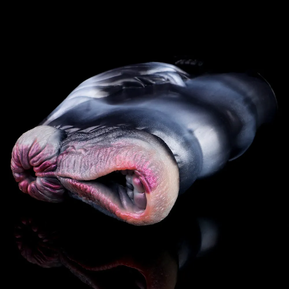 Zebra Animal Vagina Pussy Male Masturbation Cup - Pocket Realistic Silicone Penis Sex Toy