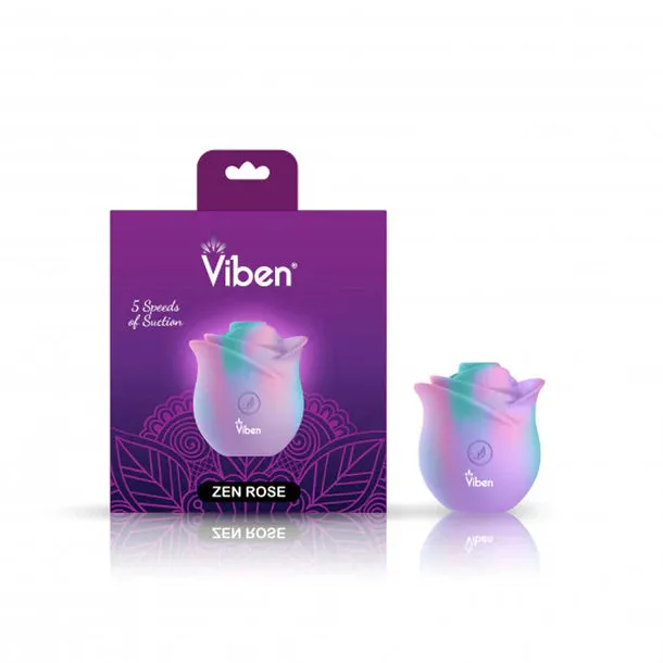 Zen Rose Clitoral Vibrator by Viben