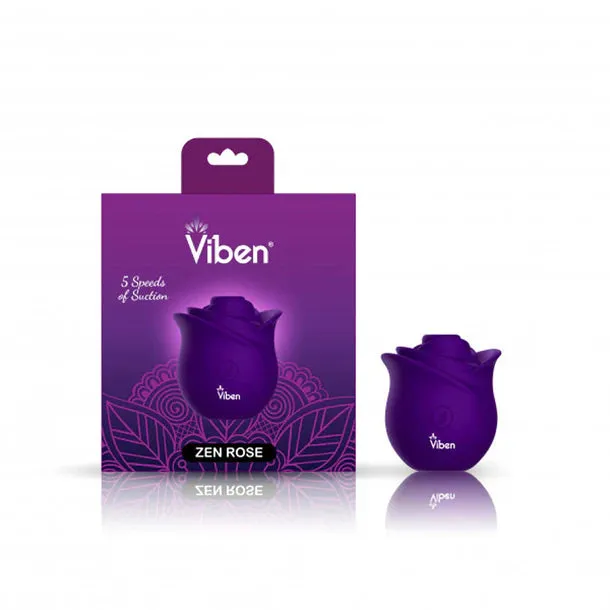 Zen Rose Clitoral Vibrator by Viben