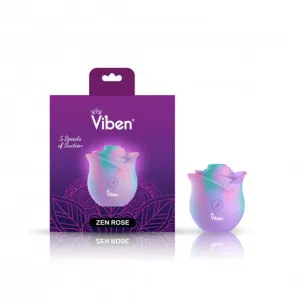 Zen Rose Clitoral Vibrator by Viben