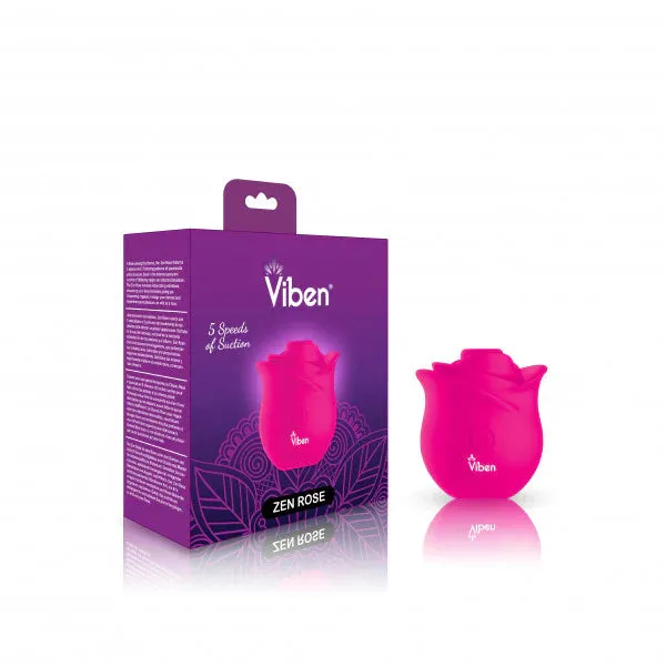 Zen Rose Clitoral Vibrator by Viben