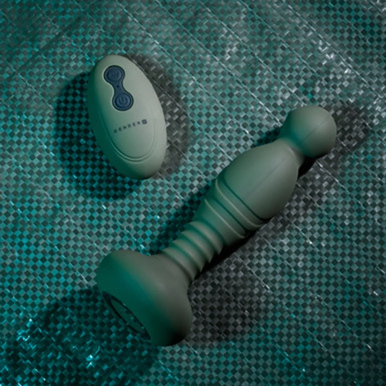 Zero Tolerance - Gender X The General Remote Control Anal Plug (Green)