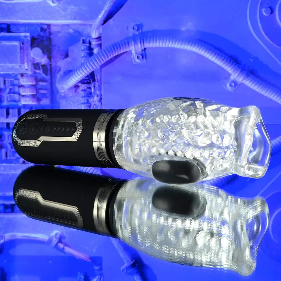 Zero Tolerance - Thrill Ride Thrusting Vibrator (Black)