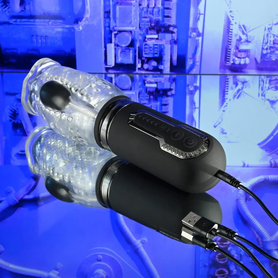Zero Tolerance - Thrill Ride Thrusting Vibrator (Black)