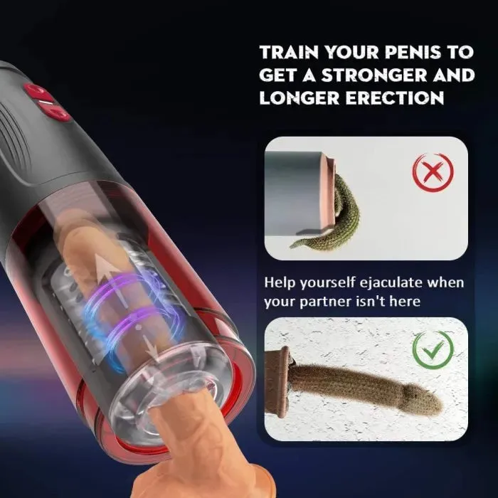 Zorra Telescopic Masturbator  | Handsfree | 20 Modes | USB charge